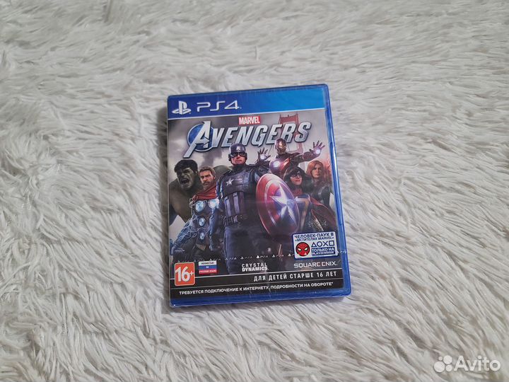 PS4. Marvel Avengers. Новый диск