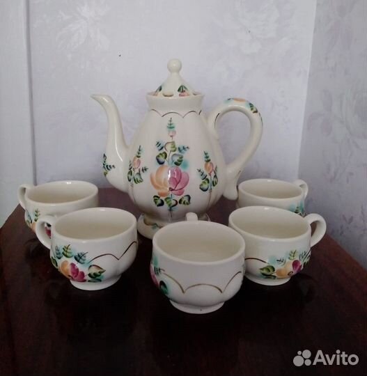 Чайный сервиз Семикаракорская керамика СССР