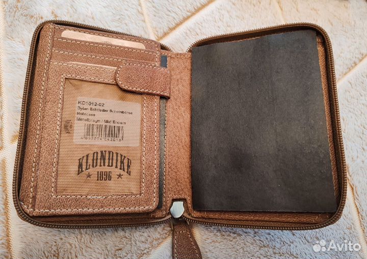 Кошелёк кожаный Klondike