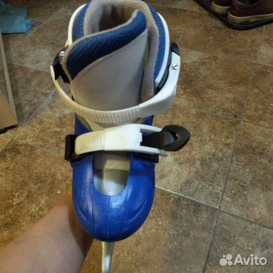 Коньки детские раздвижные 30 31 32 33