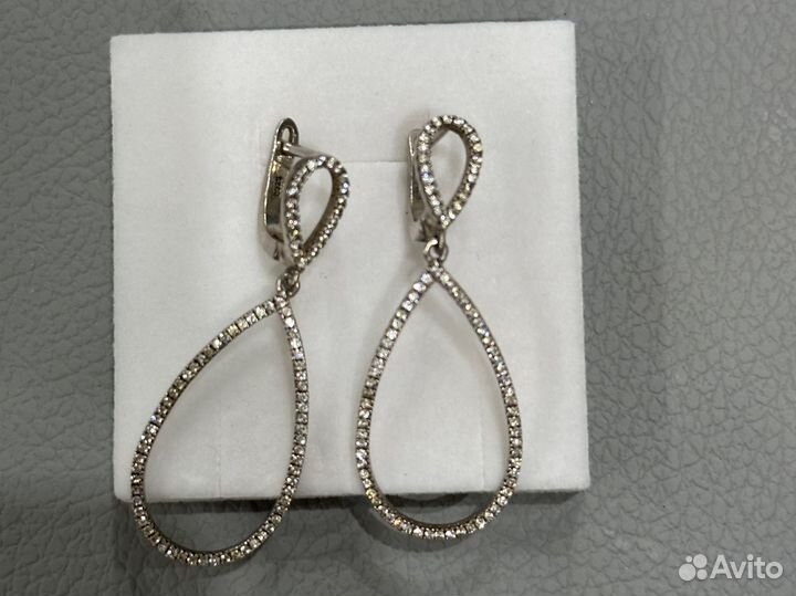 Серьги из серебра