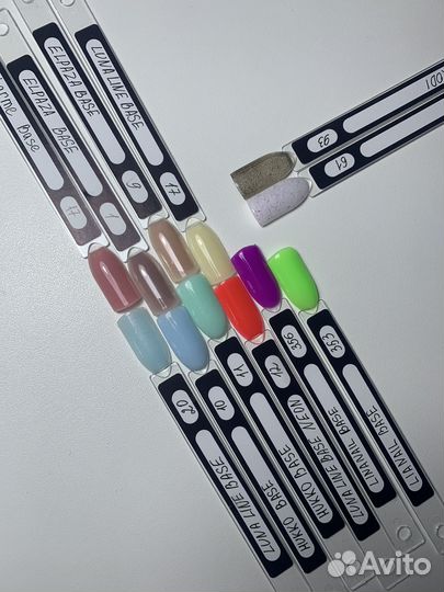 Камуфляжные базы, топы, гель лаки, слайдеры