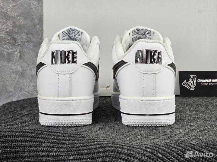 Кроссовки Nike Air Force 1 Low black white