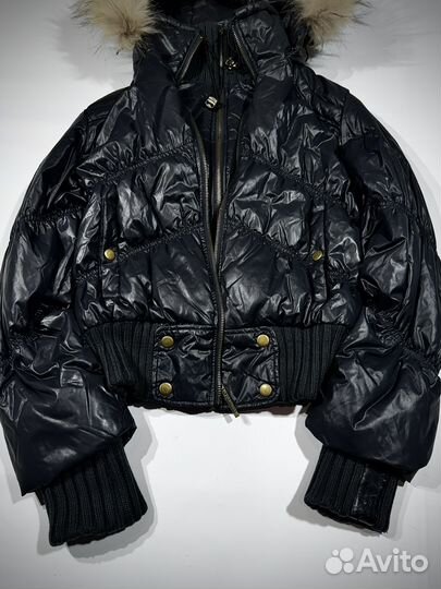 Пуховик с длинными рукавами аляска y2k (diesel )