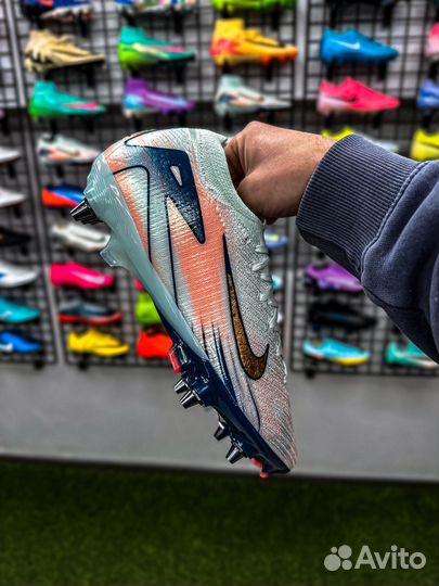 Бутсы с железными шипами nike mercurial vapor 16