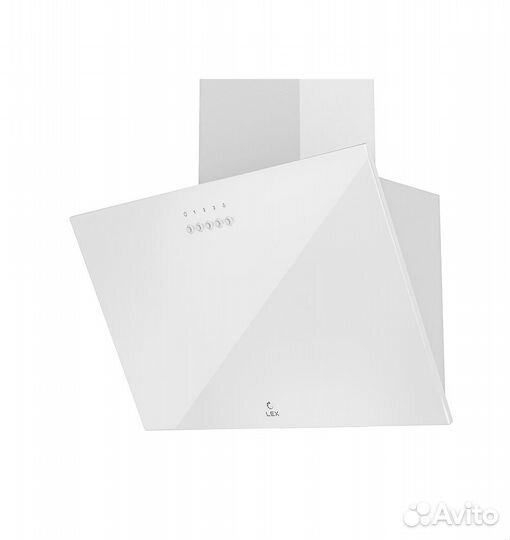 Наклонная вытяжка Lex Moza 500 White