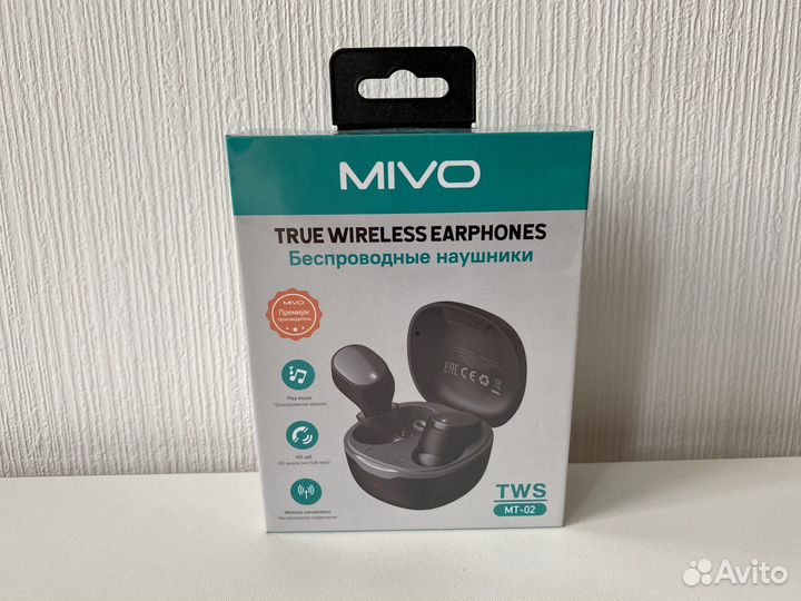 Беспроводные наушники mivo