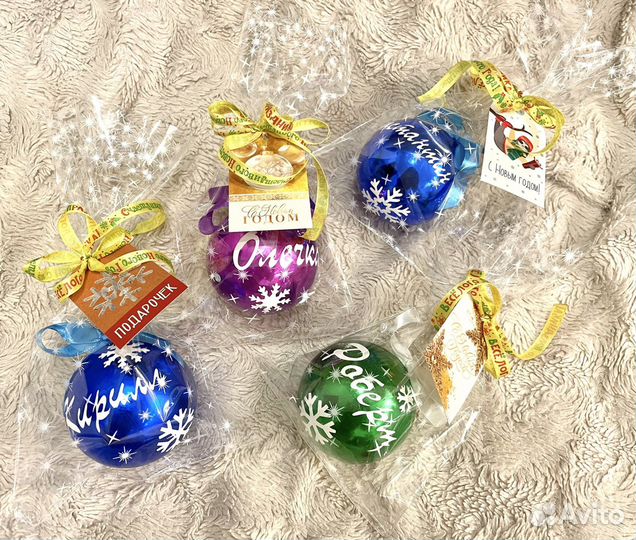 Шары елочные