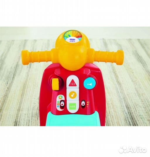 Обучающий скутер каталка машинка Fisher Price