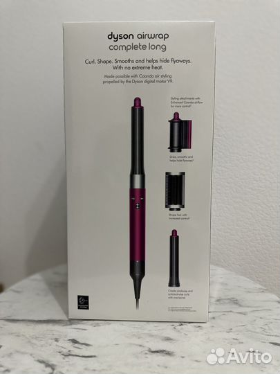 Стайлер dyson complete long hs05 розовый