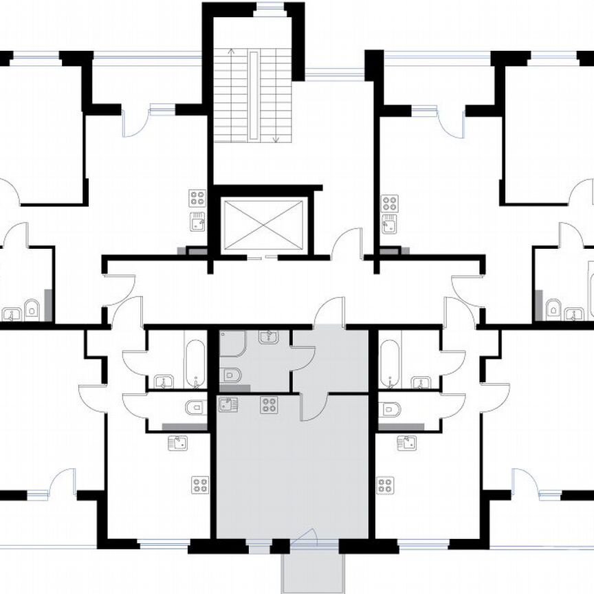 Квартира-студия, 29,1 м², 2/3 эт.