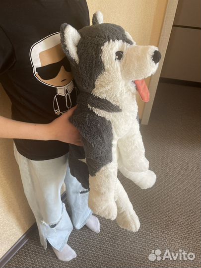 Игрушка собака Хаска