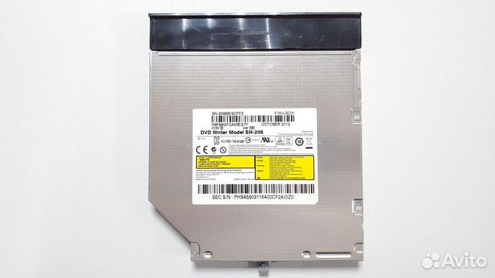 DVD привод с панелью ноутбука Samsung NP355E5X