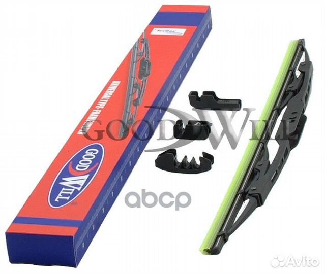 Щётка стеклоочистителя каркасная 16 дм - 400 мм