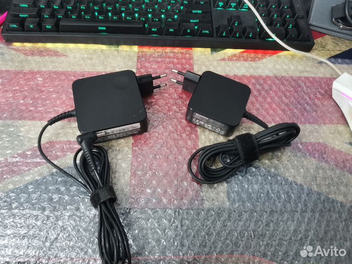 Оригинальная зарядка для ноутбука lenovo