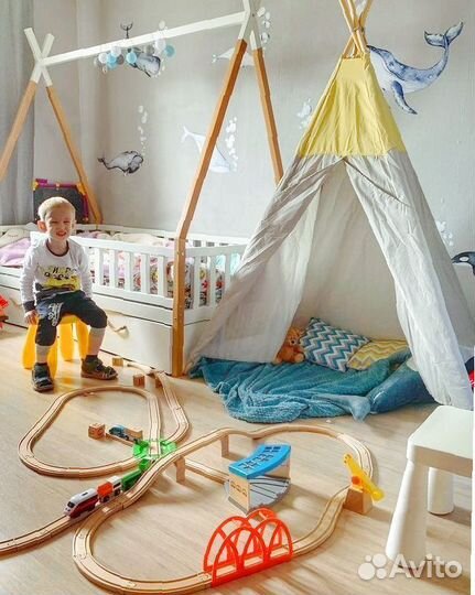 Кровать вигвам