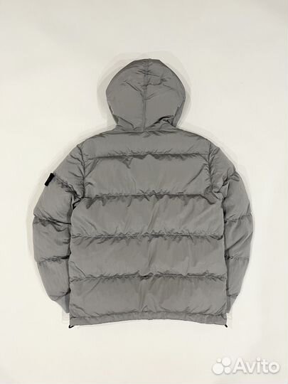 Пуховик Stone Island Nylon Metal-TC Grey