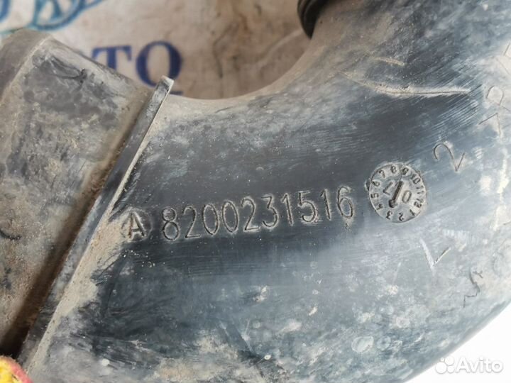 Патрубок воздухозаборника Renault Scenic II рестай