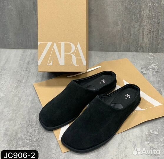 Zara туфли мюли