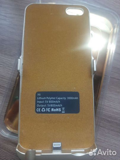 Чехол повербанк на Phone X6
