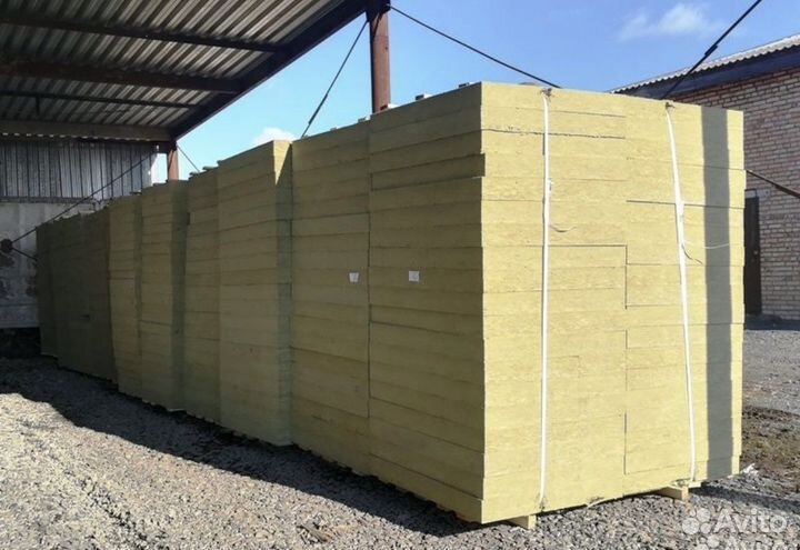 Утеплитель на фасад.Цена за квадратный метр 100 мм