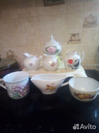 Посуда разная, термокружка, колба 1л