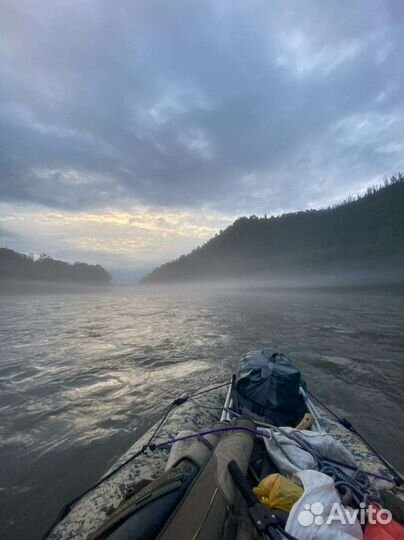 Выезд на лодке горная рыбалка