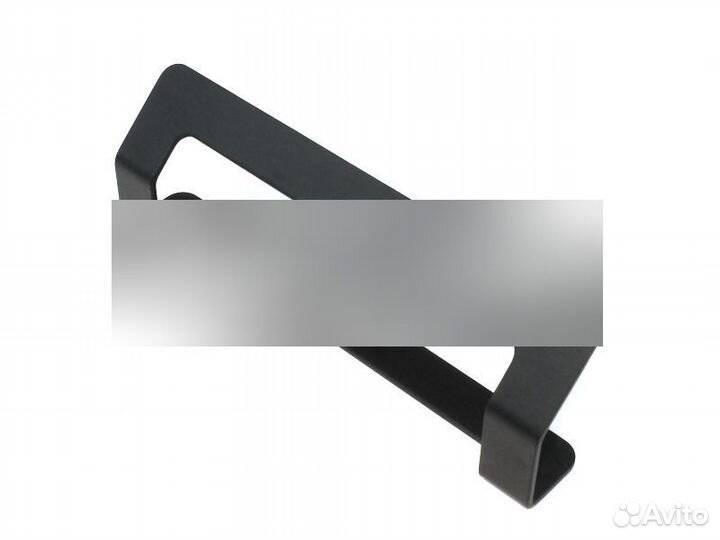 Профиль-ручка 96мм крепление саморезами, черный ма