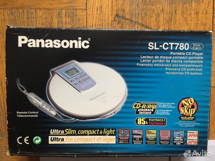 CD плеер Panasonik SL-CT 780 с оптическим выходом