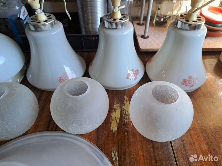 Плафоны для люстры СССР