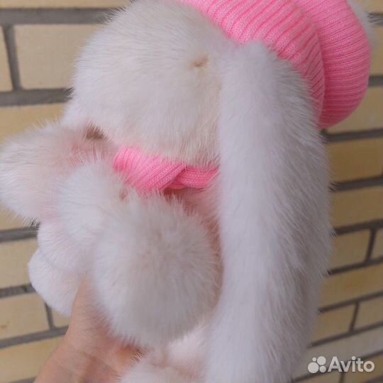 Зайцы из меха норки