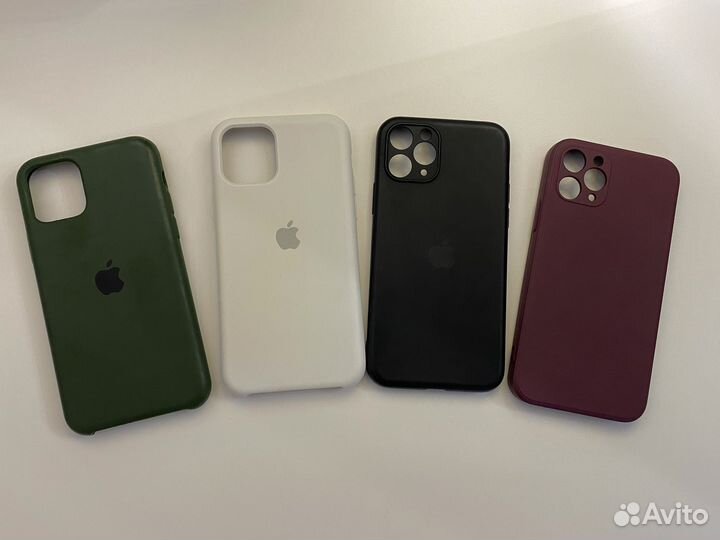 Чехлы на iPhone 11 pro (4шт)