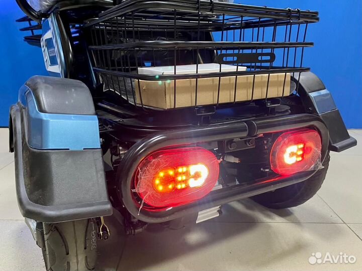 Электроску трицикл трехкалесный green