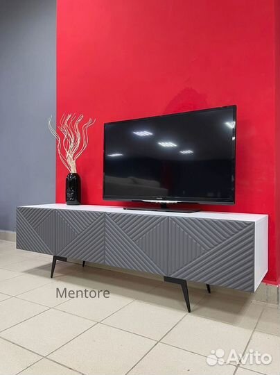 Тумба тв Bravo на опорах (с доставкой)