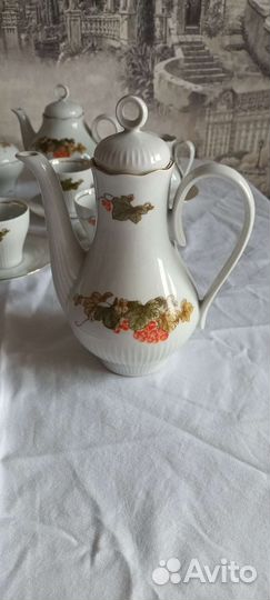 Сервиз кофейный ГДР jlmenau