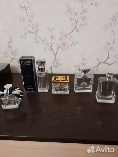 Флаконы от парфюма (набор, оригинал)