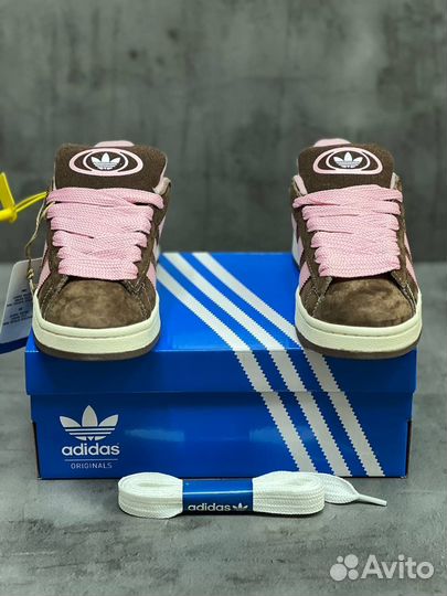 Кроссовки Adidas Campus 00s Brown/Pink