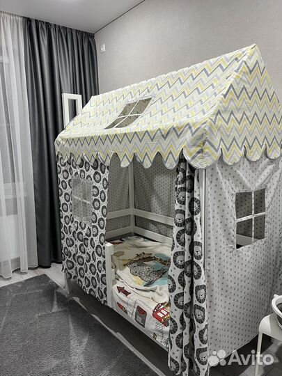 Детская кровать домик