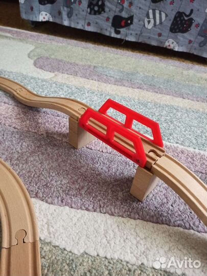 Деревянная железная дорога IKEA