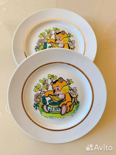 Детские тарелки СССР