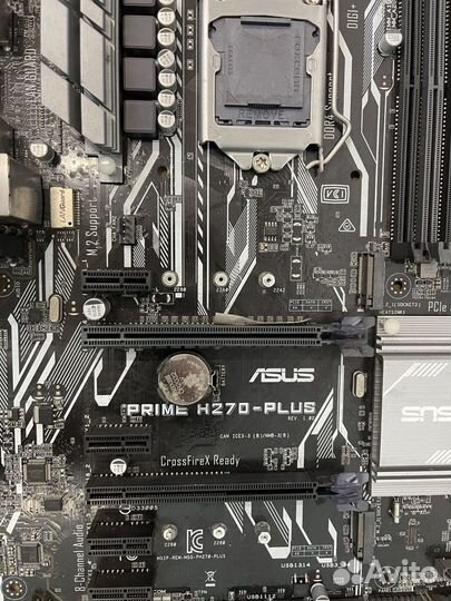 Материнская плата asus H270-Plus сокет 1151