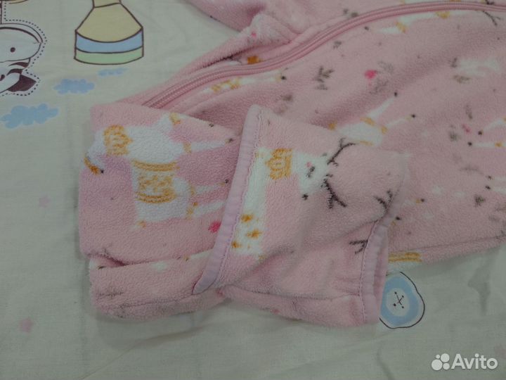 Флисовый комбинезон crockid 92