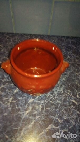 Горшочки глиняные