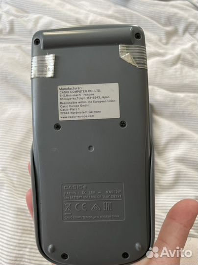 Инженерный калькулятор casio