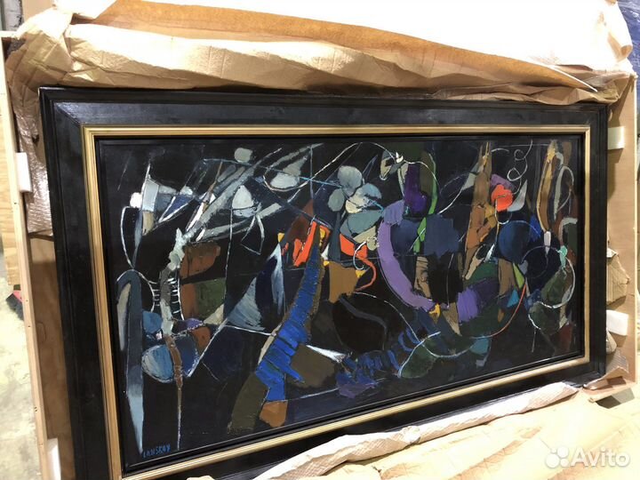 Картина маслом на холсте в раме