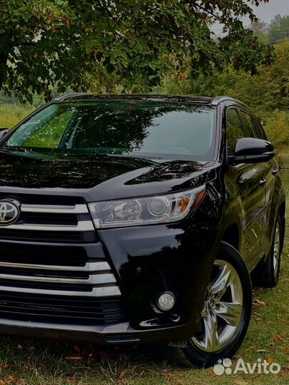 Toyota Highlander 3.5 AT, 2018, 53 000 км