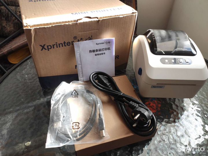Термопринтер этикеток Xprinter XP-320B USB/Блютуз
