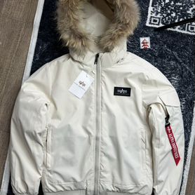 Бомбер alpha industries зимний