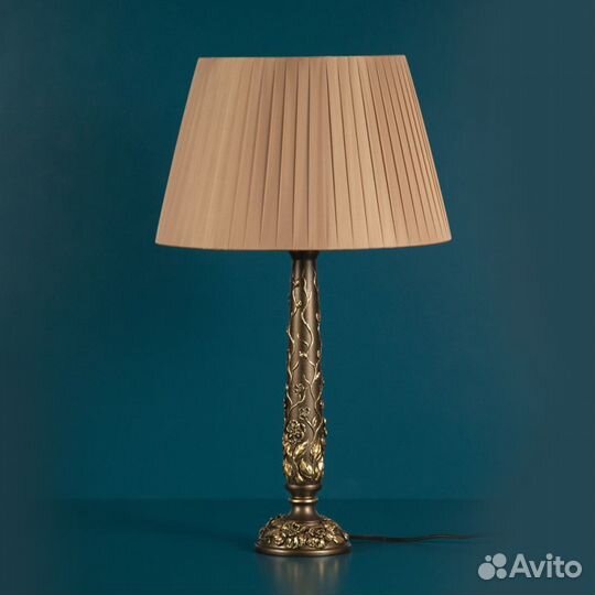 Настольный светильник Лето Шебби Бронза