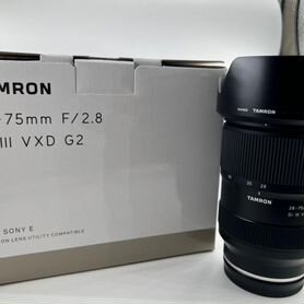 Tamron 28 75mm f 2.8 di iii vxd g2 sony e